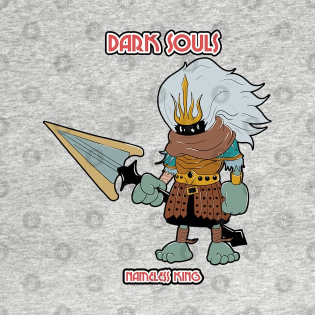 Nameless King In Cuphead Style by Mustakro